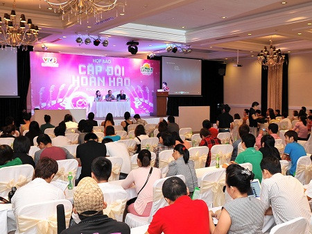 Buổi họp báo công bố chương trình "Cặp đôi hoàn hảo". Buổi họp báo công bố chương trình "Cặp đôi hoàn hảo".