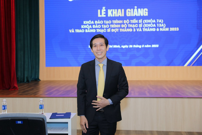 Tiến sĩ Lê Ngọc Sơn – Viện trưởng Viện Đào tạo Quốc tế và Sau đại học, Trường Đại học Công nghiệp Thành phố Hồ Chí Minh. Ảnh: NVCC 62d7cbcba5fa09a450eb.jpg