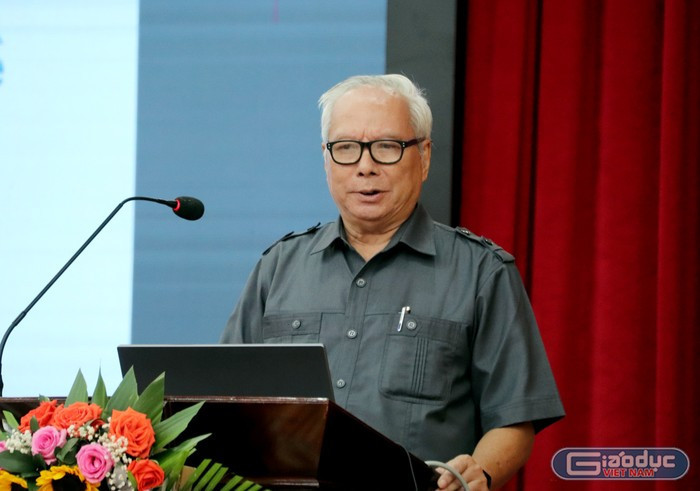 Tiến sĩ Lê Viết Khuyến – nguyên Phó Vụ trưởng Vụ Giáo dục Đại học (Bộ Giáo dục và Đào tạo), hiện là Phó Chủ tịch Hiệp hội Các trường đại học, cao đẳng Việt Nam. Ảnh: Ngân Chi z5252011338980_ed681231465af7dd25cc045832901ff7.jpg