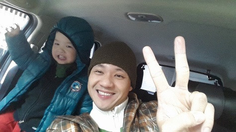 Bé Khải Minh năm nay đã được gần 3 tuổi