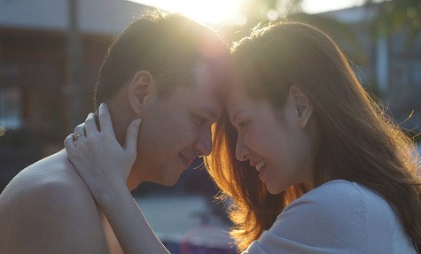 Đan Lê và Khải Anh.