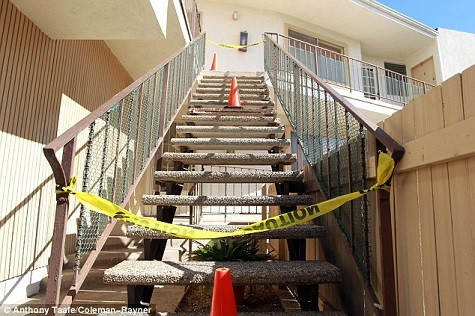 Ngôi nhà Nancy sống chung với chồng sắp cưới bị phong tỏa hôm thứ 4