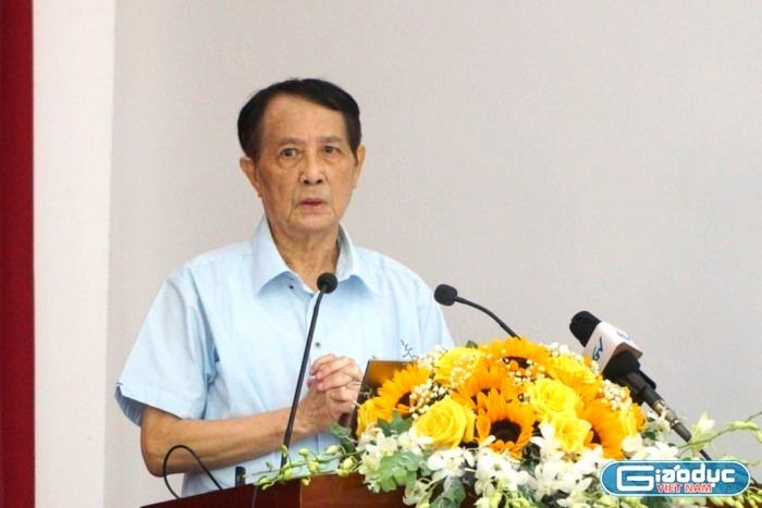 Tiến sĩ khoa học Phạm Đỗ Nhật Tiến - nguyên trợ lý Bộ trưởng Bộ Giáo dục và Đào tạo. Ảnh: Phạm Minh gdvn-ts-pham-do-nhat-tien-3932.jpg