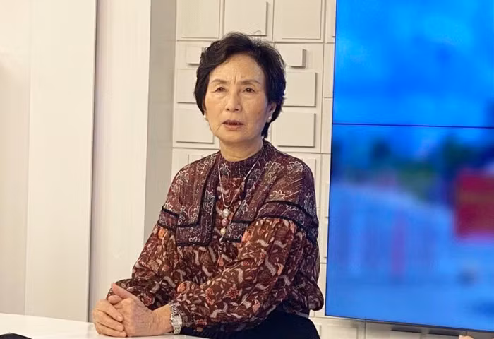 Bà Bùi Thị An, Chủ tịch Hội nữ trí thức Thành phố Hà Nội, Đại biểu Quốc hội khóa XIII. (Ảnh NVCC)