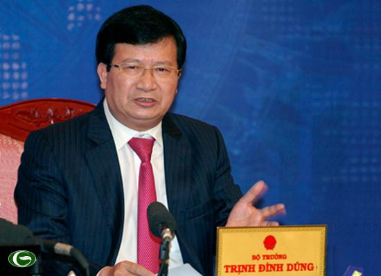 Bộ trưởng Bộ xây dựng Trịnh Đình Dũng Bộ trưởng Bộ xây dựng Trịnh Đình Dũng