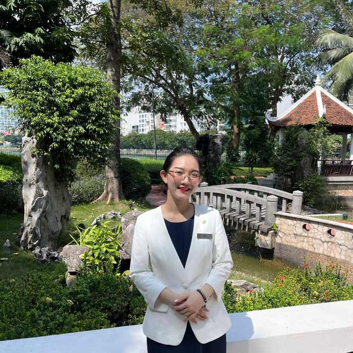 Chị Lê Hà Phương Anh – Phòng nhân sự khách sạn Sheraton Hanoi. Ảnh: NVCC 0bab42f7063ea860f12f.jpg