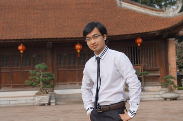 Huy vinh dự nhận được học bổng thạc sỹ của Bộ Ngoại giao Pháp, sẽ học tại Trường ĐH Paris 11 (Pháp)