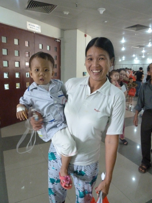 Chương trình để lại nhiều niềm vui, ý nghĩa cho không chỉ các bé mà còn là niềm an ủi, nụ cười cho các mẹ.