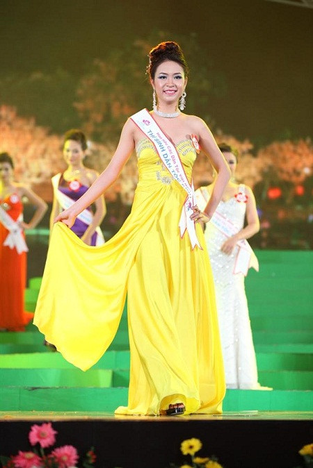 Á hậu 1 Phạm Thị Thanh Tuyền (ảnh: TTVH) Á hậu 1 Phạm Thị Thanh Tuyền (ảnh: TTVH)