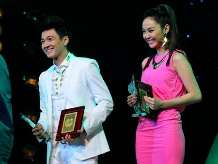 Giải ca sĩ triển vọng có ý nghĩa đặc biệt với Ngô Kiến Huy và Minh Hằng. Ảnh: TTD