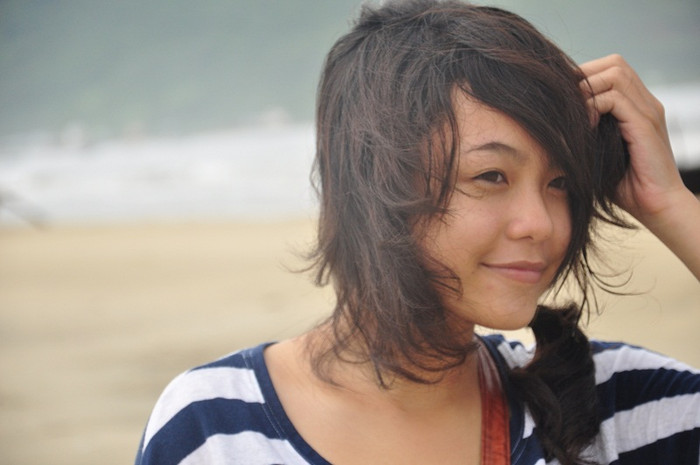 Một khoảnh khắc nữ tính, lãng mạn ít thấy.