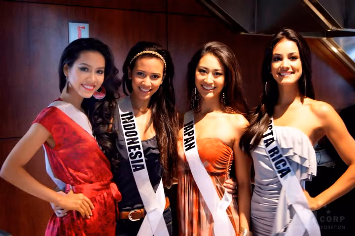 Thí sinh nào cũng tỏ ra dễ thương và thân thiện