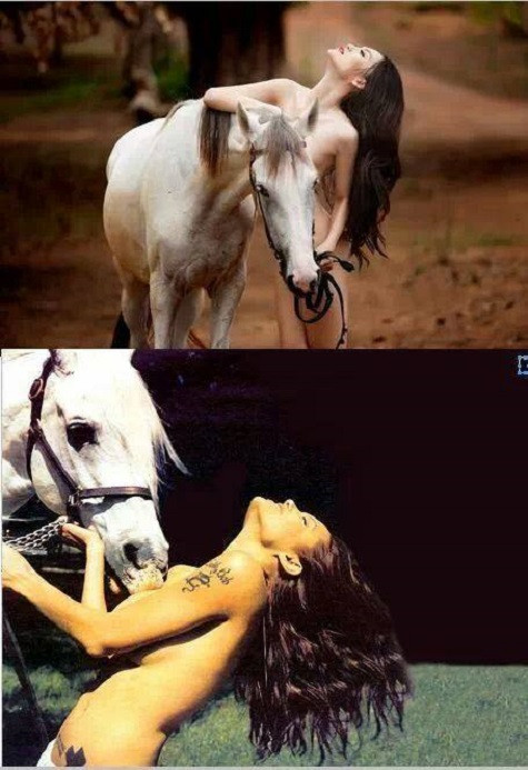 Bộ ảnh của Cao Thùy Linh trùng với nữ minh tinh Angelina Jolie Bộ ảnh của Cao Thùy Linh trùng với nữ minh tinh Angelina Jolie