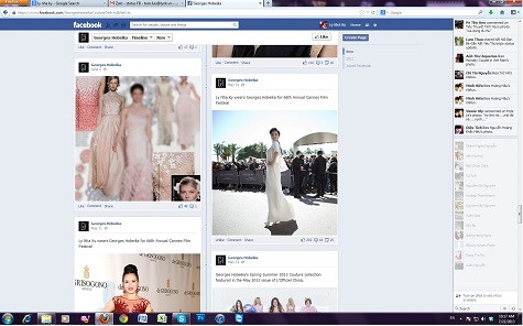 Hình ảnh Lý Nhã Kỳ cũng được chia sẻ trên trang Facebook