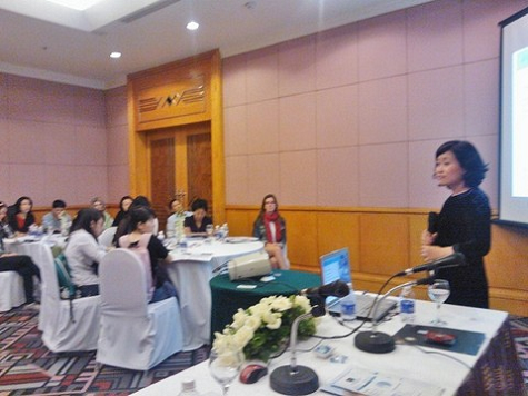 Hội thảo với trường Vatel Thụy Sĩ do Du học BB tổ chức tại Hà Nội thu hút cả các bạn học sinh quốc tế. Hội thảo với trường Vatel Thụy Sĩ do Du học BB tổ chức tại Hà Nội thu hút cả các bạn học sinh quốc tế.