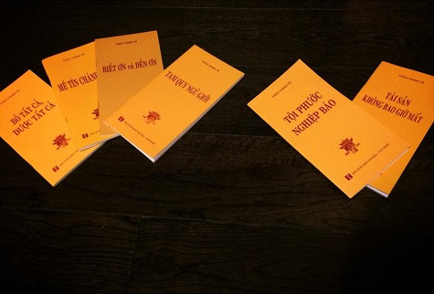 Cuốn kinh thư được Cao Thái Sơn chia sẻ trước đó.