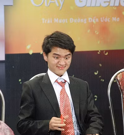 Với gương mặt có nét giống Mr Bean, thí sinh Vũ Trung Hạnh dễ dàng gây ấn tượng với BGK