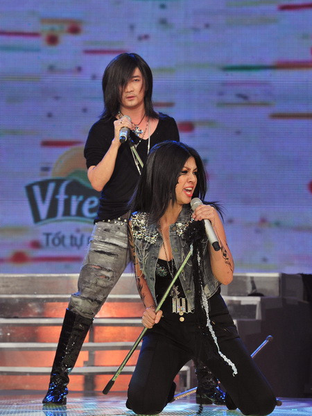 Cô gợi nhắc hình ảnh mẹ mình là nữ ca sĩ Trang Kim Yến thuở nào bốc lửa với Rock Cô gợi nhắc hình ảnh mẹ mình là nữ ca sĩ Trang Kim Yến thuở nào bốc lửa với Rock