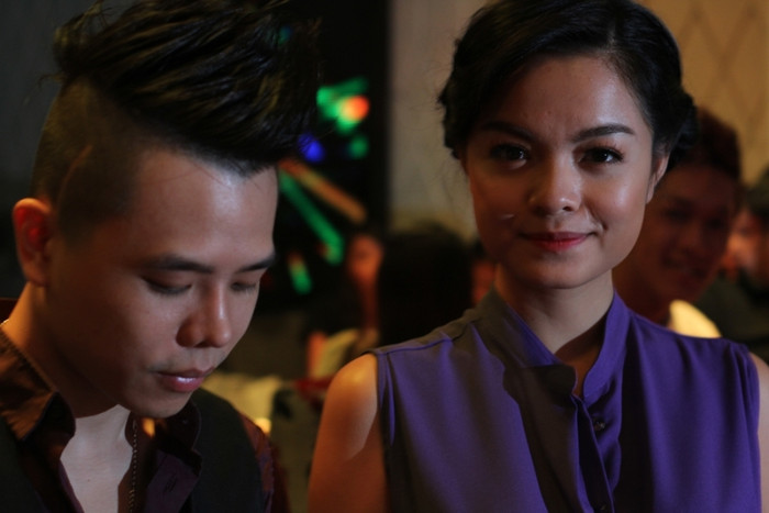 Phạm Quỳnh Anh sánh đôi cùng Trịnh Thăng Bình đến tham gia sự kiện này