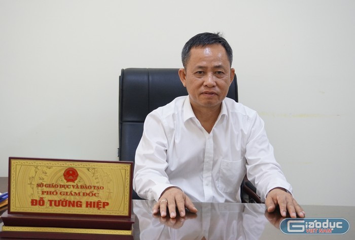 Tiến sĩ Đỗ Tường Hiệp – Phó Giám đốc Sở Giáo dục và Đào tạo tỉnh Đắk Lắk. (Ảnh: MP). thay-hiep-2396.jpg