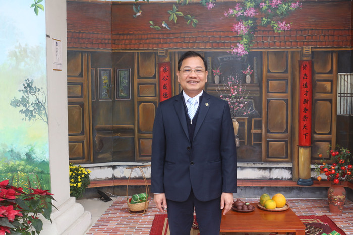 Tiến sĩ Hoa Ngọc Sơn – Chủ tịch hội đồng tuyển sinh, Phó Hiệu trưởng Trường Đại học Ngoại ngữ, Đại học Quốc gia Hà Nội. Ảnh: KMC img-2113-1386.jpg