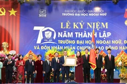Trường ĐH Ngoại ngữ, ĐHQGHN kỷ niệm 70 năm thành lập và đón nhận Huân chương Lao động hạng Nhất