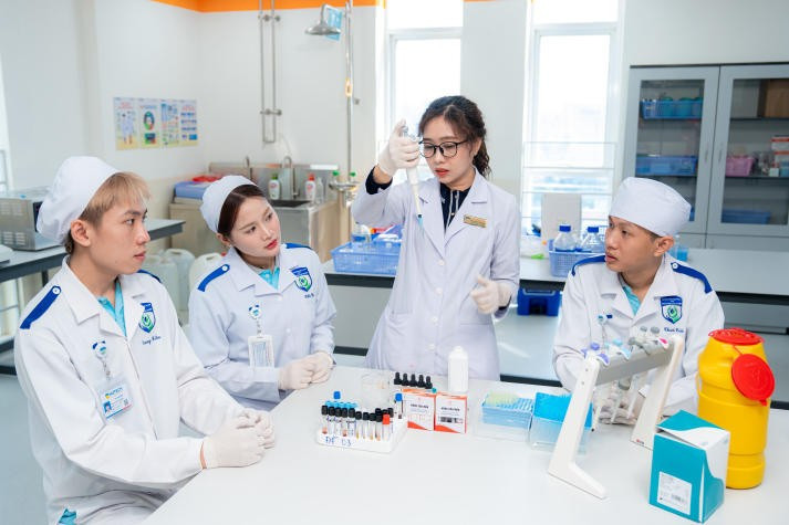 Khoa Y - đơn vị xây dựng hồ sơ mở ngành của HUTECH được thành lập từ tháng 11/2024. Ảnh: HUTECH