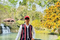 Anh Đinh Văn Như – Giám đốc Hợp tác xã Nông nghiệp sinh thái và Du lịch cộng đồng Tà Lang – Giàn Bí.