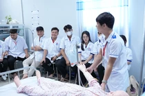 Sinh viên Trường Cao đẳng Quốc tế Thành phố Hồ Chí Minh trong giờ học. Ảnh: Website Nhà trường.