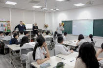 Học sinh Trường Trung học cơ sở Sunshine Maple Bear Canada. Ảnh: Website Nhà trường.
