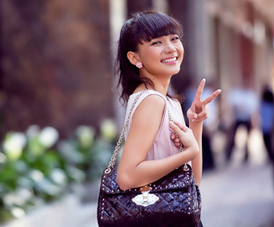 Sao Việt “ăn gian” tuổi với tóc mái ngang, Tóc - Mũ - Nón, Thời trang, toc dep, lam dep cung sao, lam dep, toc mai ngang,