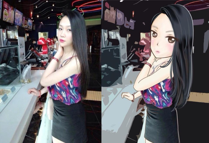 Cô sở hữu vẻ ngoài rất dễ thương