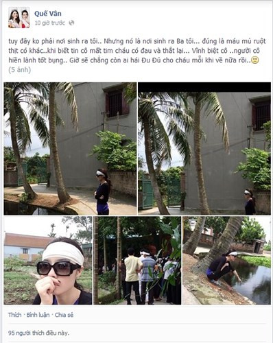 Quế Vân lột tả sự đau buồn bằng những bức hình "tự sướng" Quế Vân lột tả sự đau buồn bằng những bức hình "tự sướng"