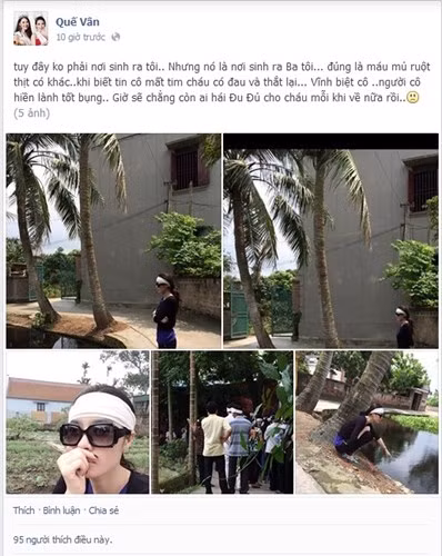 Quế Vân lột tả sự đau buồn bằng những bức hình "tự sướng"