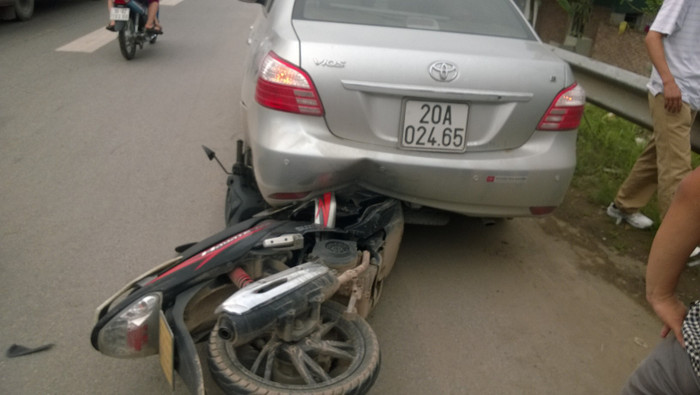 Hiện trường vụ tai nạn Hiện trường vụ tai nạn