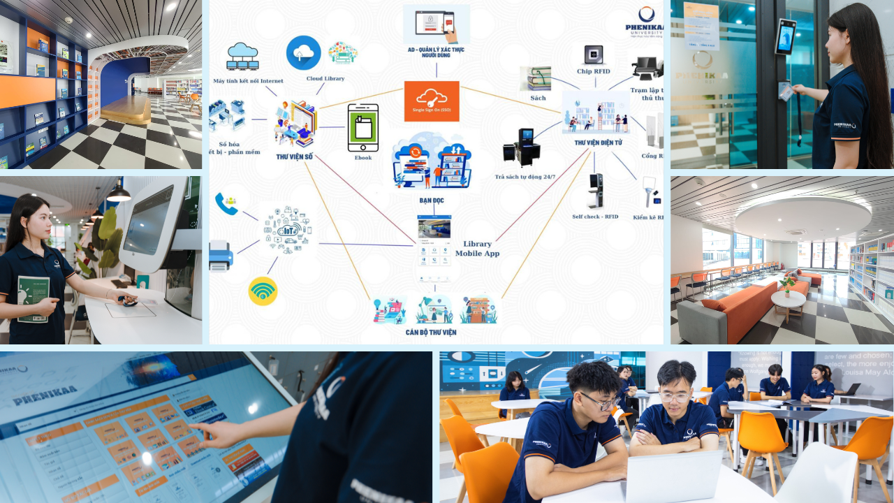 Trường ĐH Phenikaa ứng dụng công nghệ thông tin, hiện đại hóa hoạt động thư viện