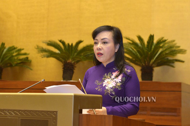Bộ trưởng Bộ Y tế Nguyễn Thị Kim Tiến. Ảnh: Quochoi.vn Bộ trưởng Bộ Y tế Nguyễn Thị Kim Tiến. Ảnh: Quochoi.vn