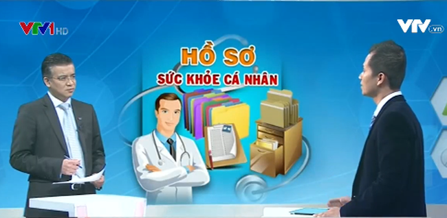 Lần đầu tiên việc lập hồ sơ sức khỏe cá nhân gắn với bảo hiểm y tế toàn dân và chăm sóc sức khỏe toàn dân được thực hiện. Ảnh: VTV. Lần đầu tiên việc lập hồ sơ sức khỏe cá nhân gắn với bảo hiểm y tế toàn dân và chăm sóc sức khỏe toàn dân được thực hiện. Ảnh: VTV.