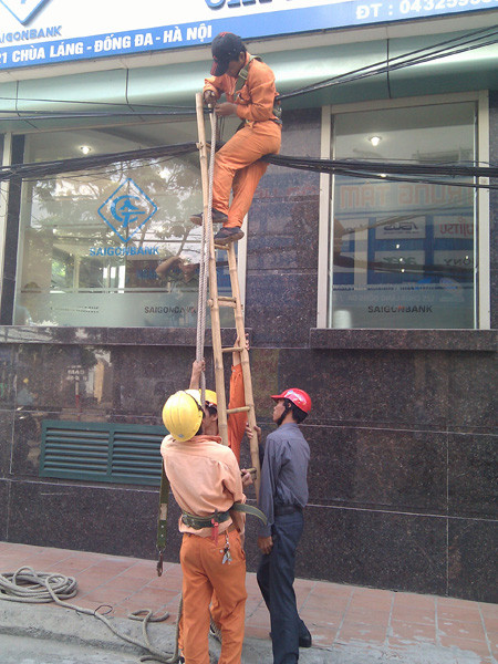 "Ba cây" chụm lại.