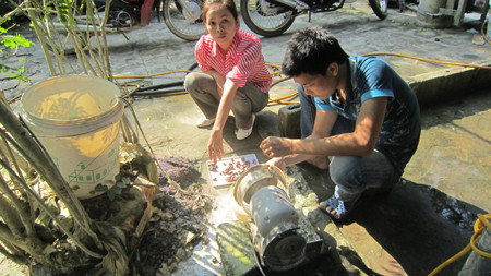 Những viên đá quý thô sẽ thực sự trở lên lung linh sau khi được những nghệ nhân người bản địa mài dũa tỉ mỉ. Những viên đá quý thô sẽ thực sự trở lên lung linh sau khi được những nghệ nhân người bản địa mài dũa tỉ mỉ.