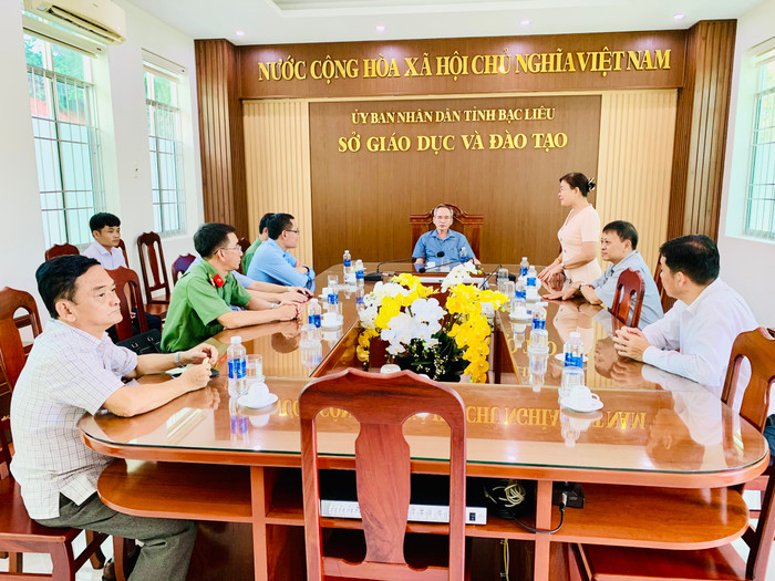 Kỳ thi tốt nghiệp Trung học phổ thông 2024 tại tỉnh Bạc Liêu gặp nhiều thuận lợi nhờ sự chỉ đạo, hướng dẫn của Bộ Giáo dục và Đào tạo, Tỉnh uỷ, Uỷ ban nhân dân tỉnh, Ban Chỉ đạo thi tỉnh Bạc Liêu.. Ảnh: NVCC bạc liêu 2.jpg