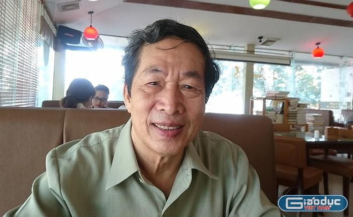 Phó giáo sư, Tiến sĩ Nghiêm Đình Vỳ - Nguyên Hiệu trưởng Trường Đại học Sư phạm Hà Nội (Ảnh: Xuân Trung) nghiem-dinh-vy-7539.jpeg