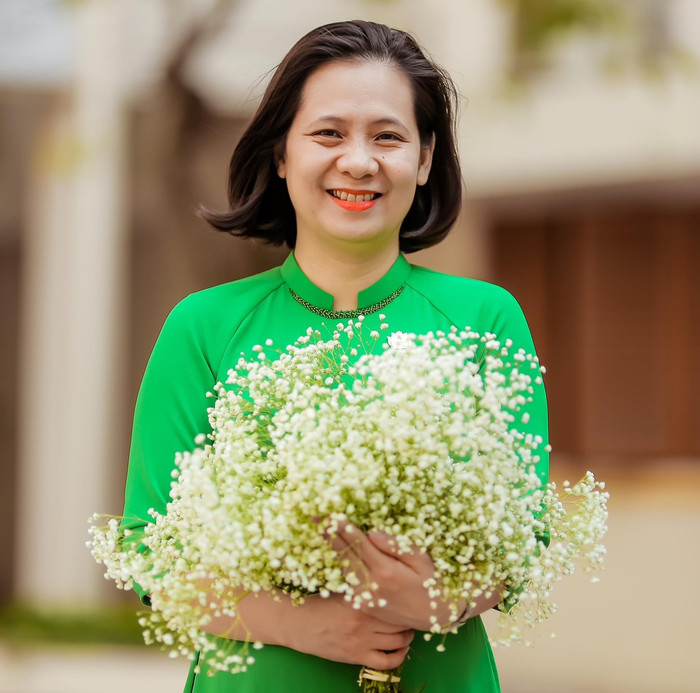 Cô Đặng Ngọc Tú - Phó Hiệu trưởng Trường Trung học phổ thông Kim Liên (Hà Nội). Ảnh: NVCC cô Tú Kim Liên.jpg