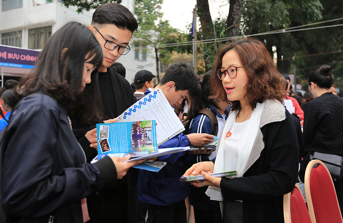 Học viện Ngân hàng đặt những tiêu chí khá cao cho hình thức xét tuyển sớm. Ảnh: website Học viện Ngân hàng 2e79b390-.jpg
