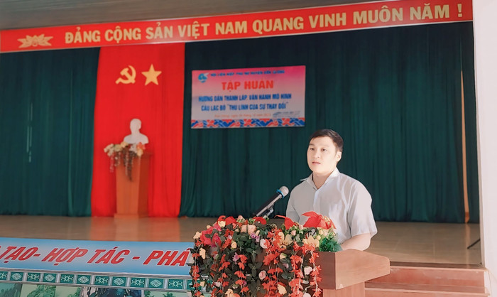 Ông Lê Đại Thành - Trưởng phòng Giáo dục và Đào tạo huyện Đắk Glong, tỉnh Đắk Nông. Ảnh: NVCC z5595015865185_a5108d90670783b0ca9d025af5c25b14.jpg