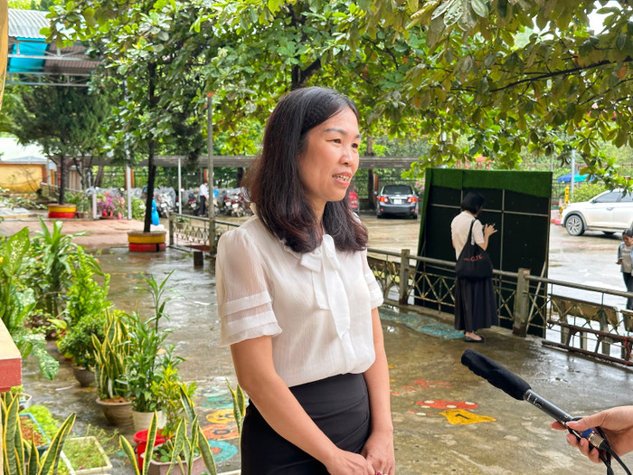 Cô Vũ Thị Lý - Phó Trưởng phòng Giáo dục và Đào tạo huyện Yên Bình. Ảnh: Đào Hiền gdvn_6.jpeg