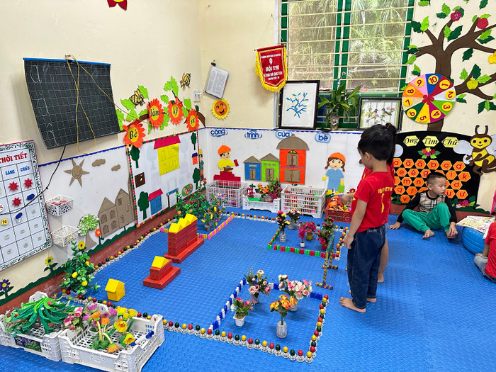 Các lớp học mới của Trường mầm non xã Đại Đồng khang trang, sạch đẹp, đầy đủ tiện nghi, đảm bảo quy chuẩn lớp học mầm non theo quy định. Ảnh: Đào Hiền gdvn_3.jpeg