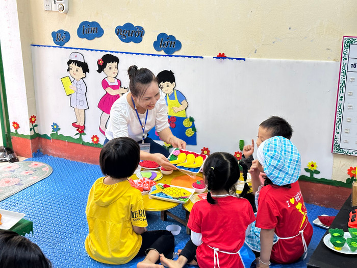 Kiên cố hoá trường lớp góp phần nâng cao chất lượng giáo dục. Ảnh: Đào Hiền gdvn_7.jpeg