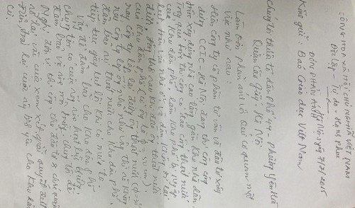 đơn phản ánh của người dân tổ 44 gửi đến Báo Giáo dục Việt Nam đơn phản ánh của người dân tổ 44 gửi đến Báo Giáo dục Việt Nam