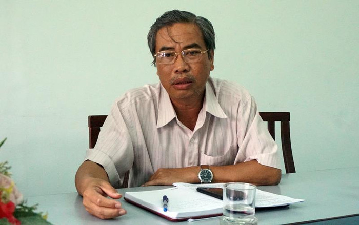 Thầy Nguyễn Huệ Khải - Giám đốc Sở Giáo dục và Đào tạo tỉnh Ninh Thuận. (Ảnh: H.L) Thầy Nguyễn Huệ Khải - Giám đốc Sở Giáo dục và Đào tạo tỉnh Ninh Thuận. (Ảnh: H.L)